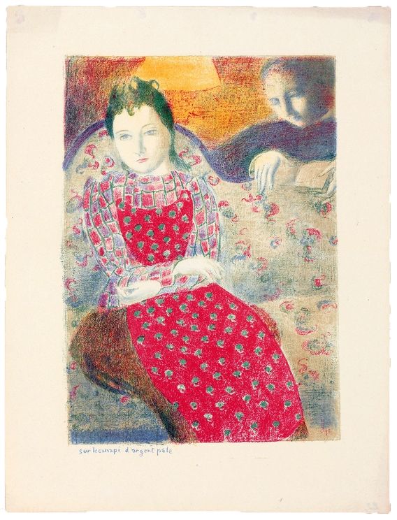 Lithograph Denis - Amour 10