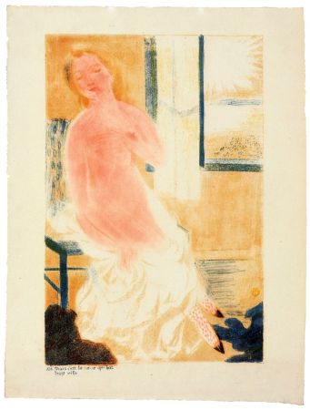 Lithograph Denis - Amour 12