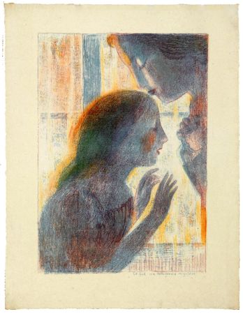 Lithograph Denis - Amour 4