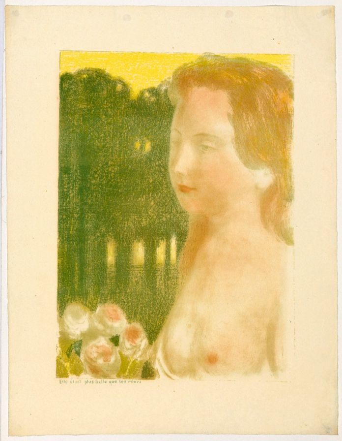 Lithograph Denis - Amour 7