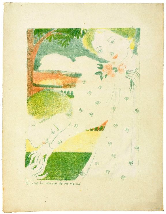 Lithograph Denis - Amour 8