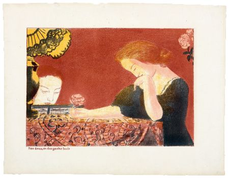 Lithograph Denis - Amour 9