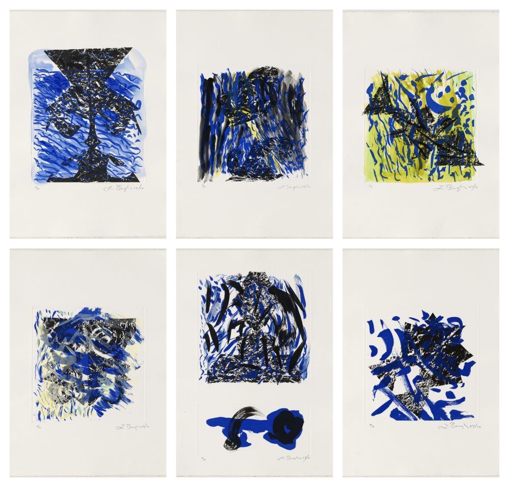 Etching Benglis - Anchor (set)