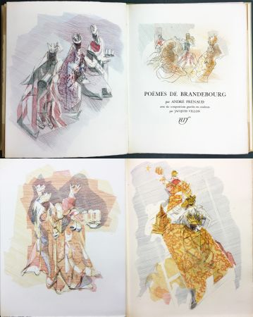 Illustrated Book Villon - André Frénaud : POÈMES DE BRANDEBOURG (1947)