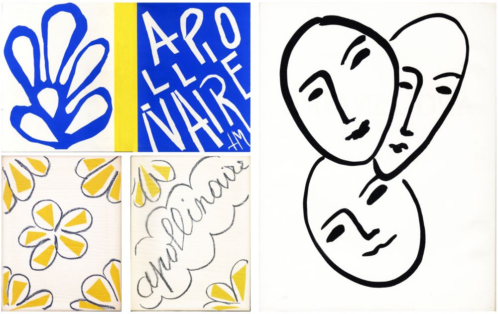 Illustrated Book Matisse - André Rouveyre : APOLLINAIRE. 7 lithographies et 1 gravure originales (1952)..