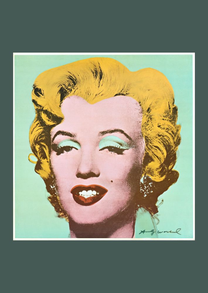 No Technical Warhol - Andy Warhol: 'Marilyn Monroe (Tate Gallery)' 1970 Offset-lithograph (Hand-signed)