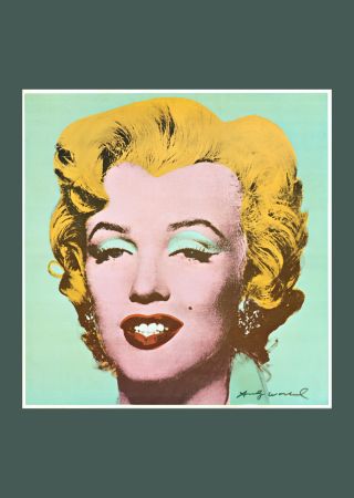 No Technical Warhol - Andy Warhol: 'Marilyn (Tate Gallery)' Original 1970 Hand-signed Pop Art Poster Print