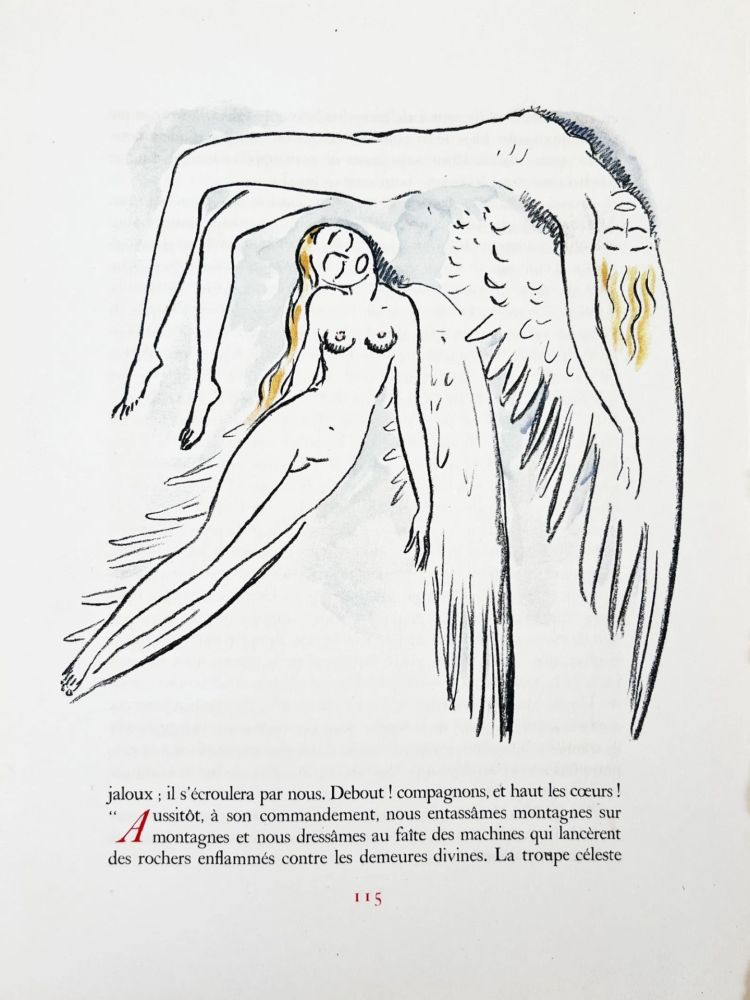 Lithograph Van Dongen - Angels