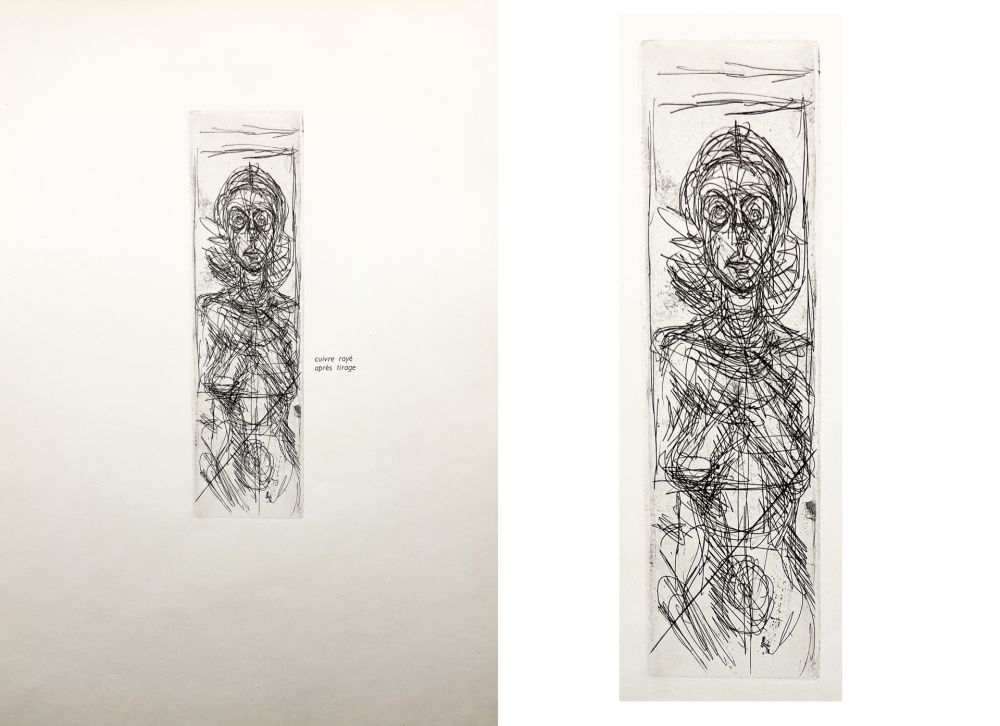 Engraving Giacometti - 