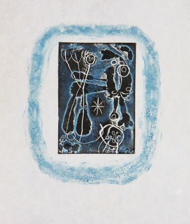 Etching Miró - Anti-Platon (D. 316)