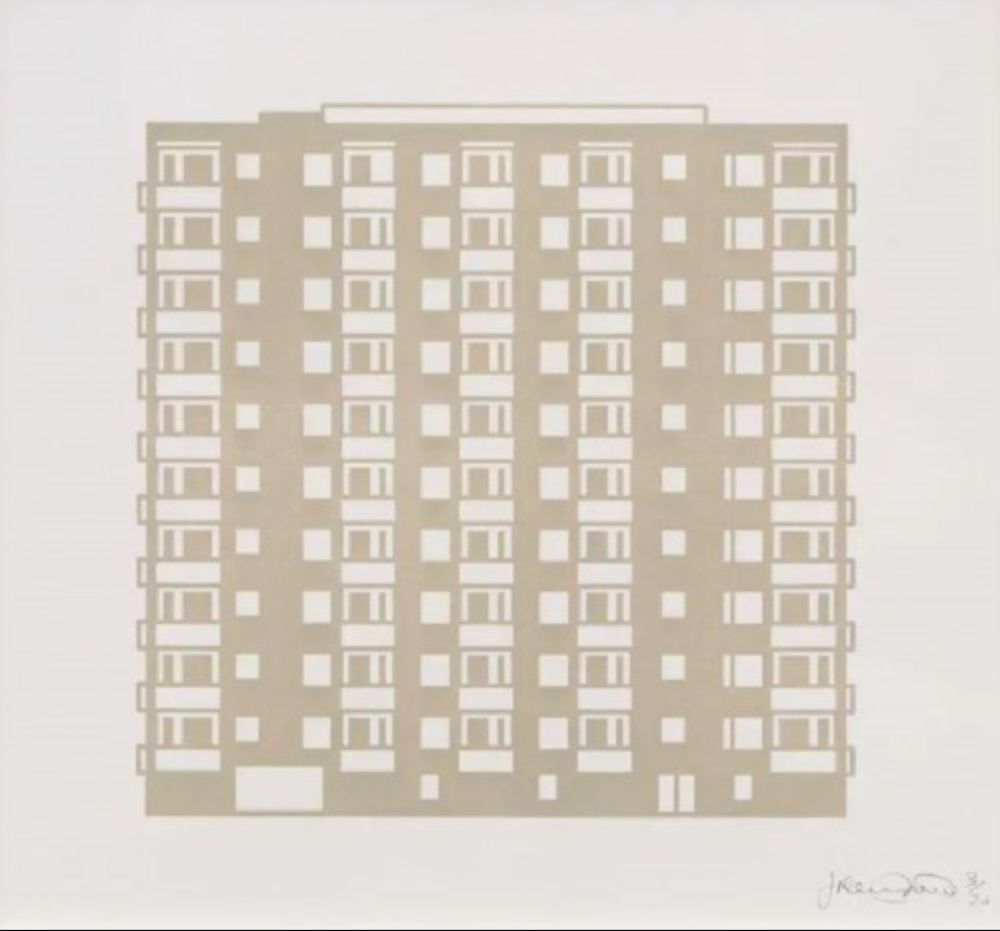 Woodcut Opie - Apartment 8