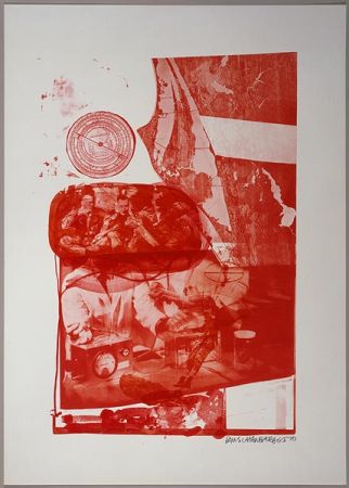 No Technical Rauschenberg - Ape, from Stoned Moon