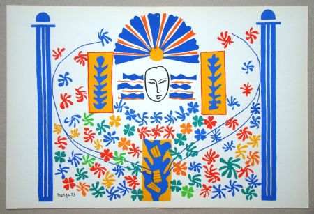 Lithograph Matisse (After) - Apollon