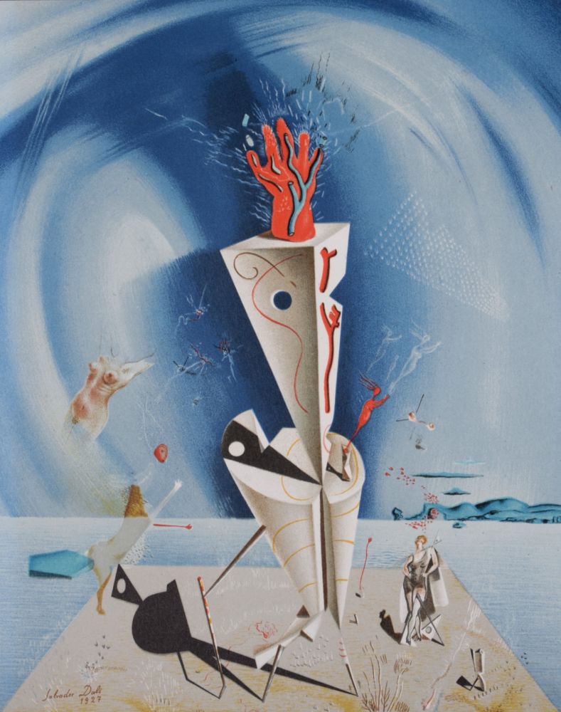 Lithograph Dali - Appareil et main, 1974