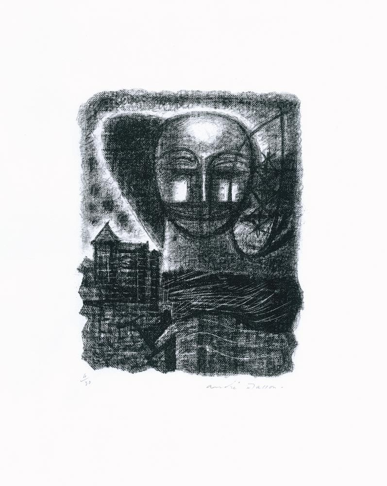 Lithograph Masson - Apparition