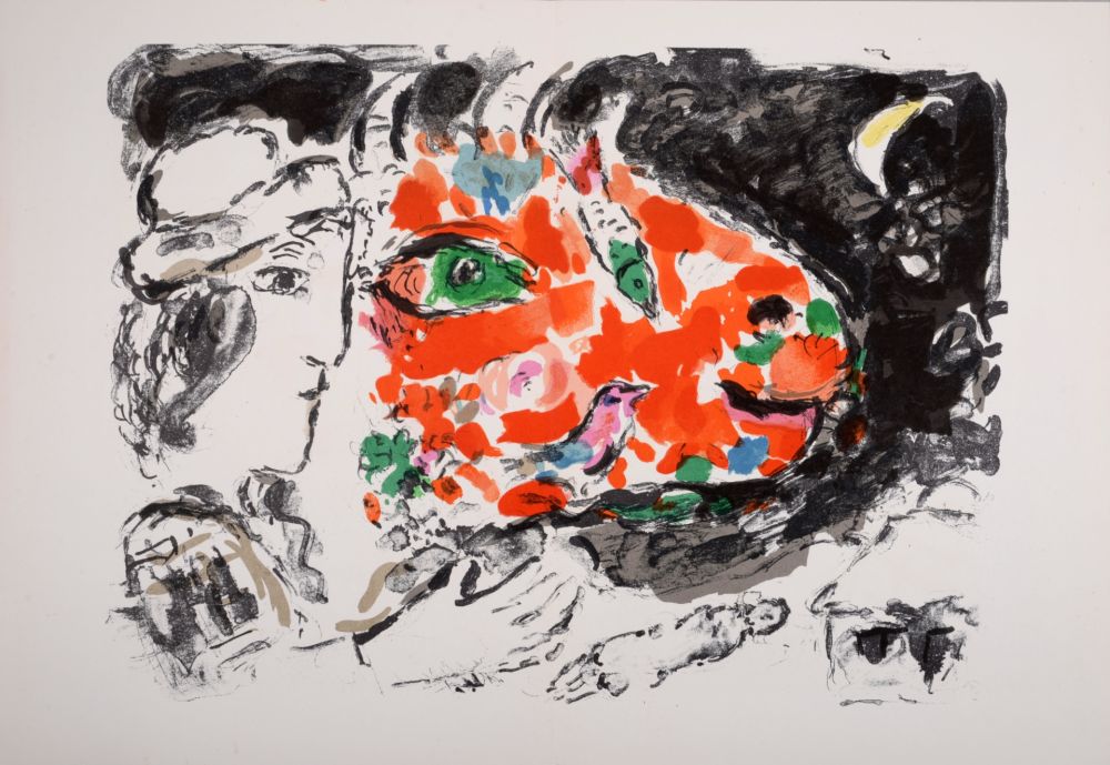 Lithograph Chagall - Après l'hiver, 1972
