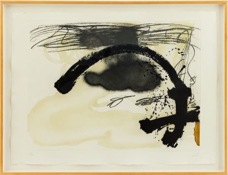 Etching And Aquatint Tàpies - Arc I Creu