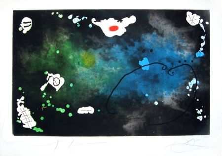 Etching Miró - Archipel sauvage n° 4