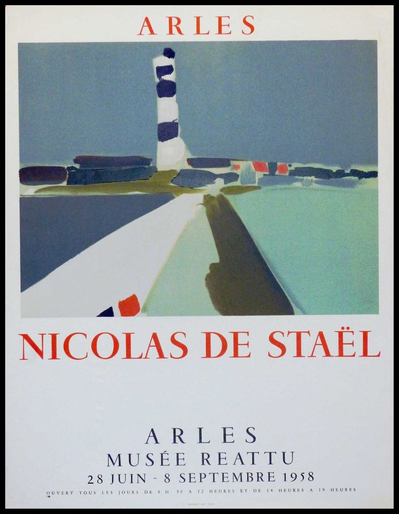 Lithograph De Stael - ARLES MUSEE REATTU