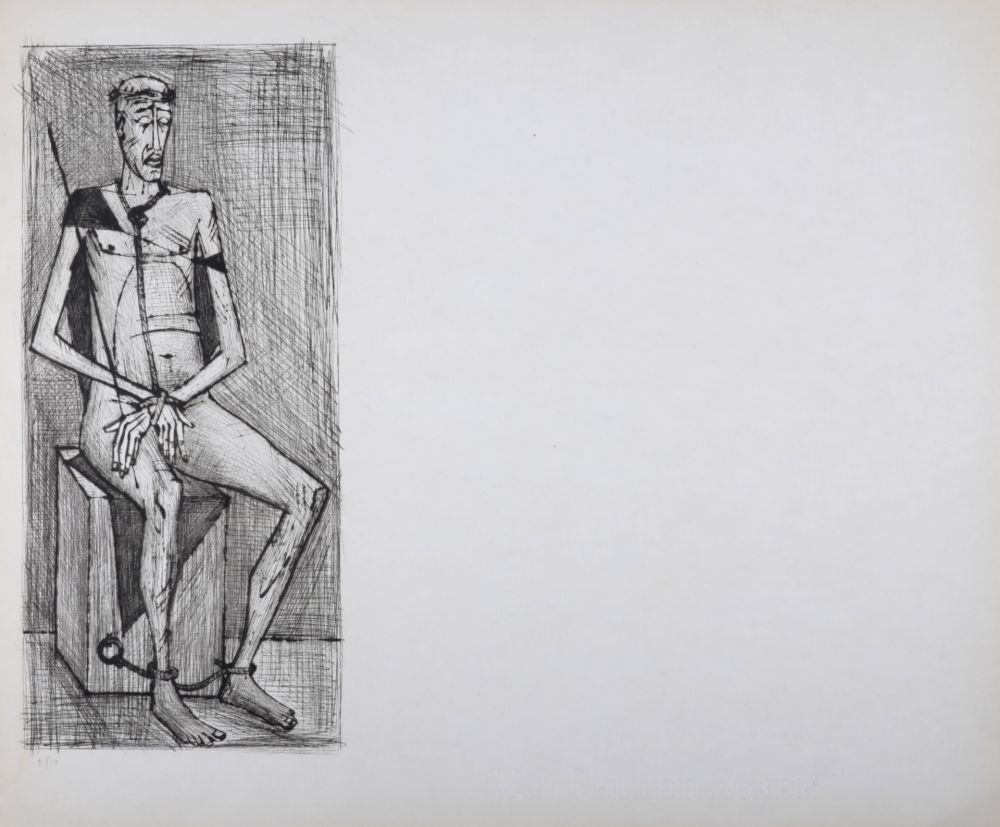 Etching And Aquatint Buffet - Arrestation et Couronne d'épines, La Passion du Christ