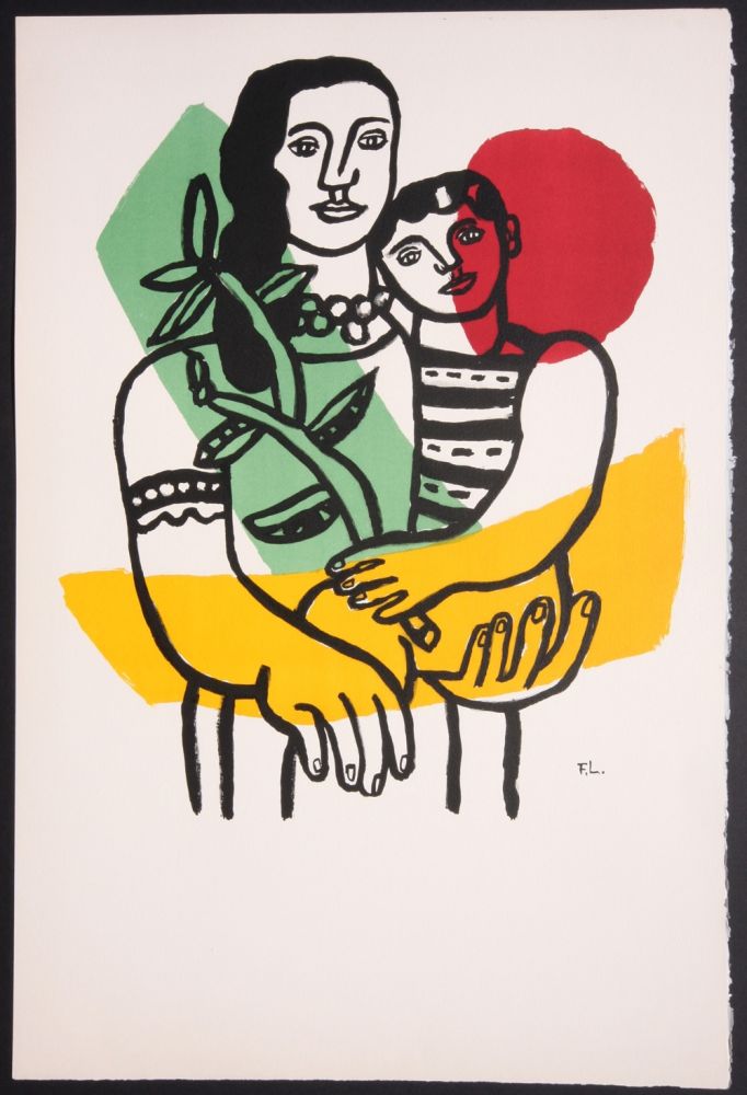 Lithograph Leger - Art et Solidarite