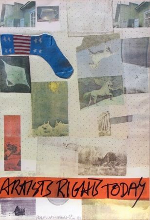 Lithograph Rauschenberg - Artist's Rights Today