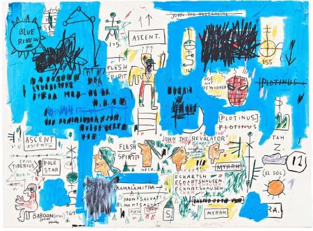 Screenprint Basquiat - Ascent
