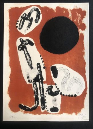 Lithograph Miró - Astrologie I 