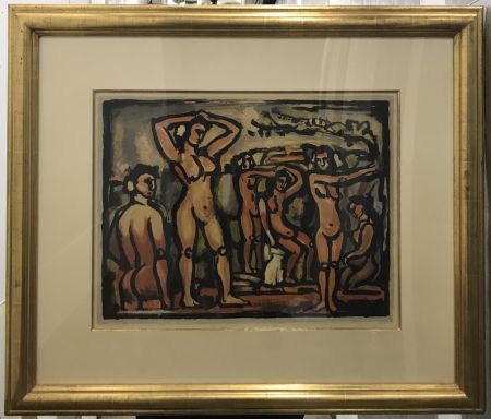 Etching And Aquatint Rouault - Automne (Autumn)