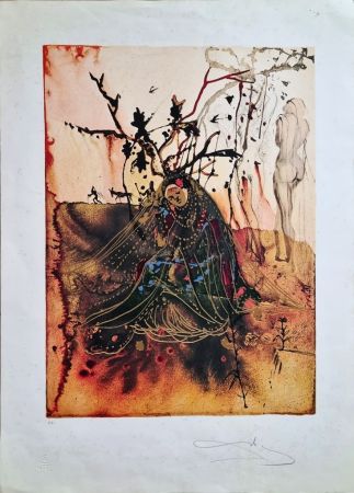 Lithograph Dali - Autunno