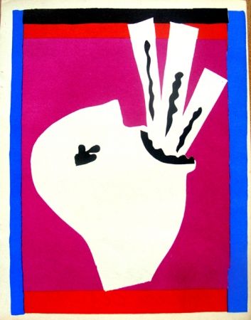 Lithograph Matisse - Avaleur de Sabres de la serie Jazz