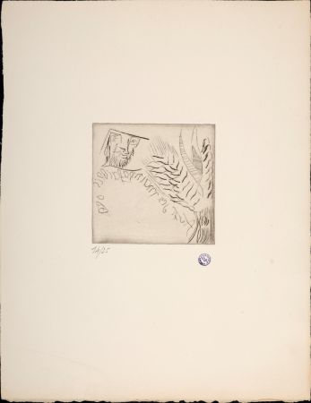 Engraving Survage - Avec des mains à faiblir, c. 1930s