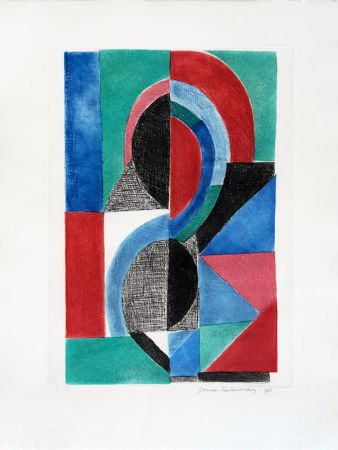 Etching And Aquatint Delaunay - Avec Moi Meme - Plate ? 