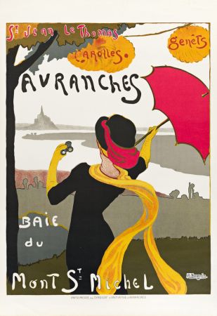 Poster Bergevin - Avranches / Baie de Mont St. Michel