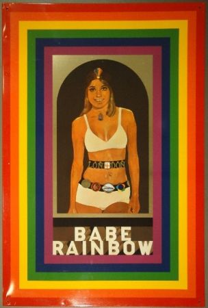 Screenprint Blake - Babe Rainbow