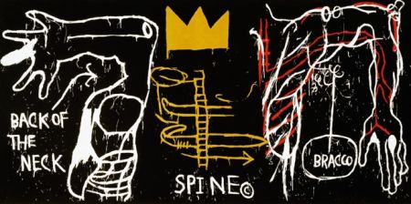 Screenprint Basquiat - Back of the Neck