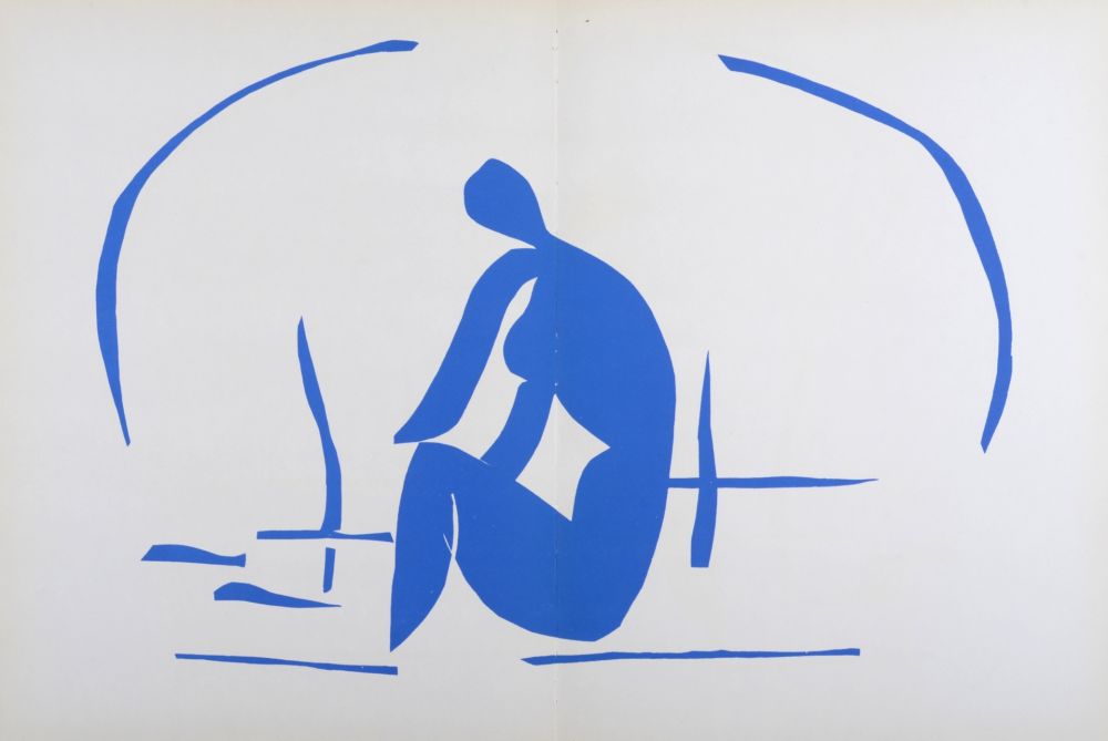 Lithograph Matisse (After) - Baigneuse dans les roseaux I, 1958