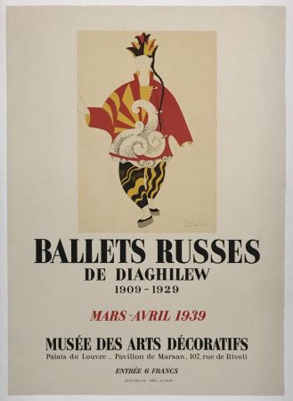 Lithograph Picasso - Ballets Russes