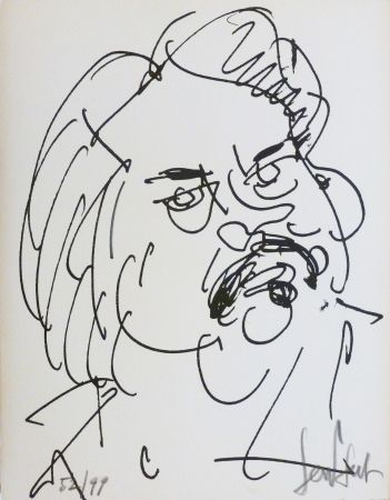 Lithograph Paul  - Balzac