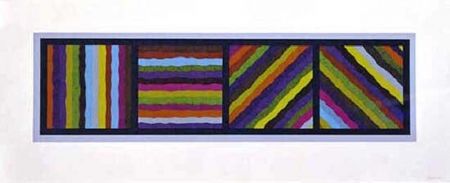 No Technical Lewitt - Bands Not Straight in Four Directions (multicoloured)