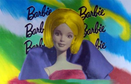 Screenprint Kaufman - Barbie I