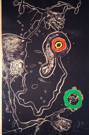 Etching Miró - Barcelona