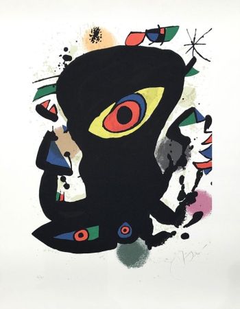 Lithograph Miró - Barcelona