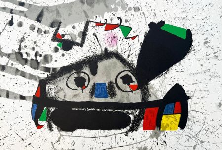 Lithograph Miró - Barcelona II 