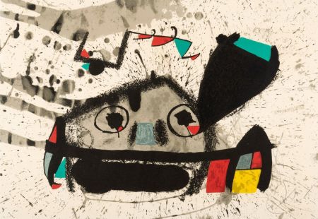 Lithograph Miró - Barcelona II. Un cami compartit
