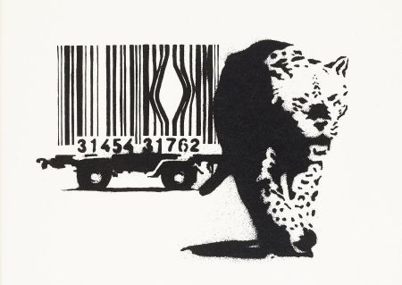 Screenprint Banksy - Barcode