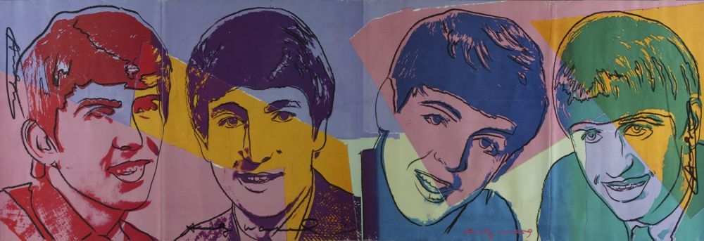 Screenprint Warhol - Beatles  - miths