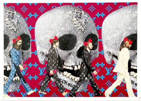 Numeric Print Death Nyc - Beatles Skulls