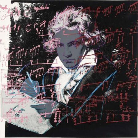 Screenprint Warhol - Beethoven (FS II.391)