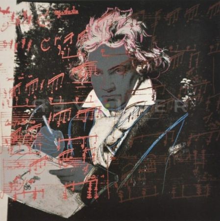 Screenprint Warhol - Beethoven (FS II.391)